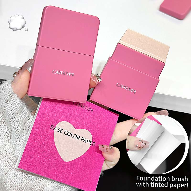 Beauty Makeup News - Pink New Foundation Brush & Mini