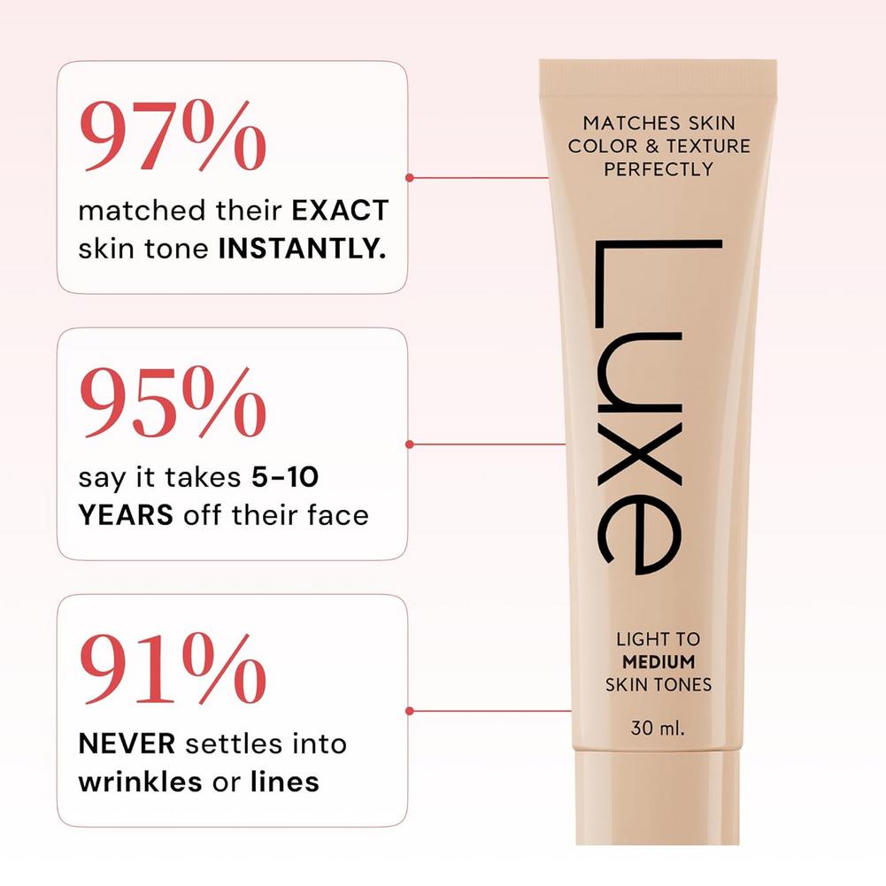 LUXE Smart Shade Adapting Liqu - Beauty Luxe Makeup review and price