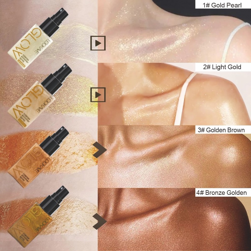 Shimmer Oil Spray Waterproof L - Body Shimmer Lotion review and price