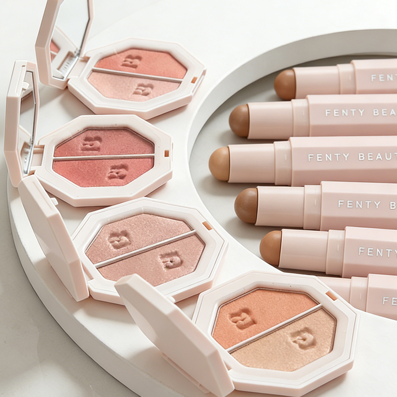 Fenty Beauty Body Diamond 3D H - Rare Beauty Makeup Highlighter review and price