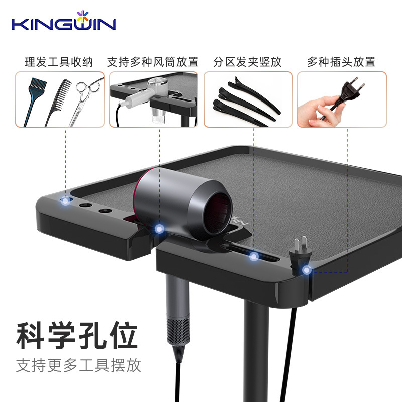 Height-Adjustable Hair Salon S - Beauty Makeup Trolley review and price
