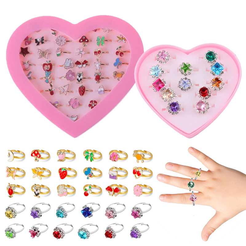 Children Rings Adjustable Exqu - Beauty Makeup Kids review and price