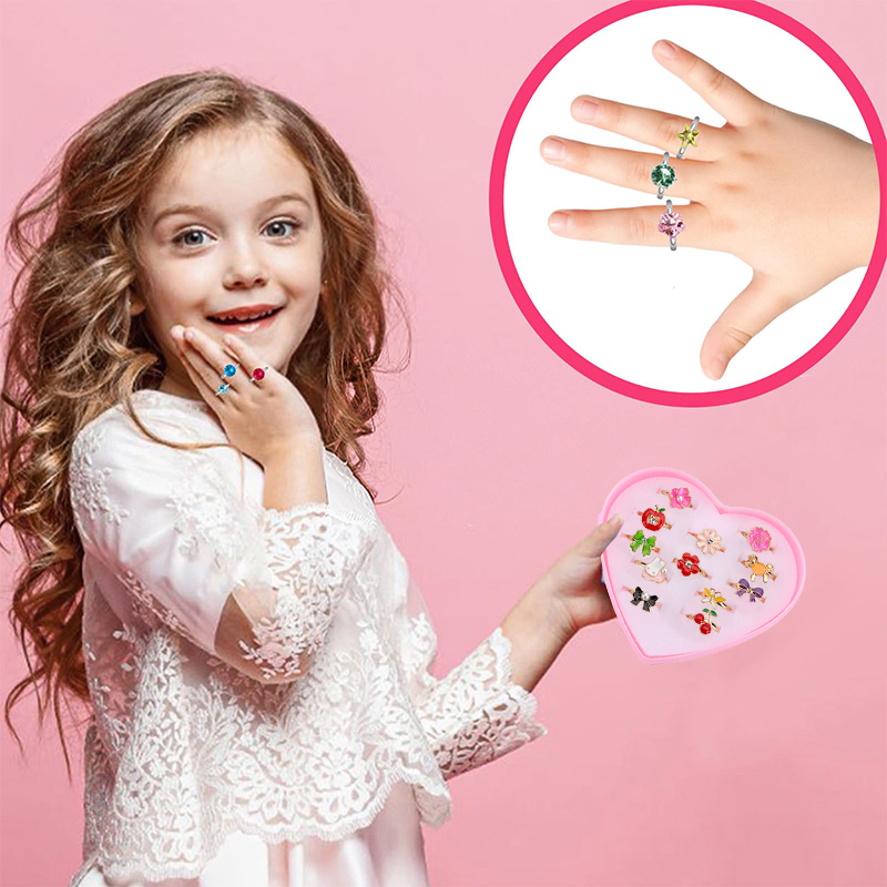Children Rings Adjustable Exqu - Beauty Makeup Kids review and price