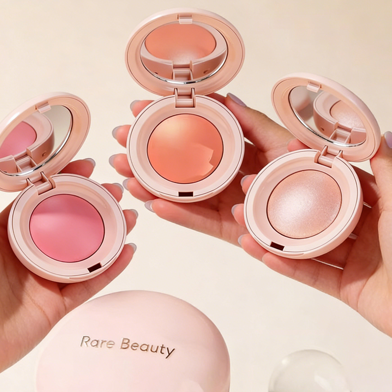 Rare Beauty Powder Blush Highl - Rare Beauty Makeup Highlighter review and price