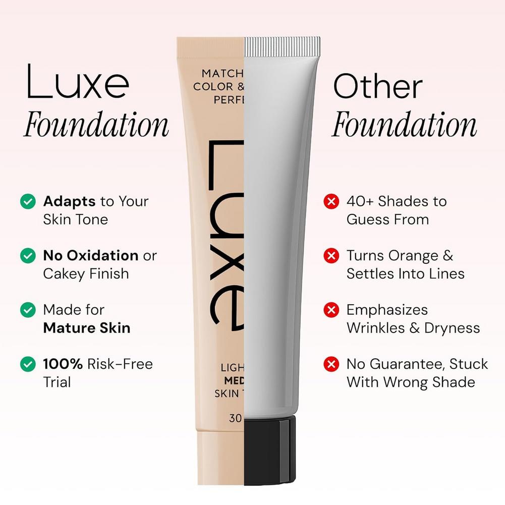 LUXE Smart Shade Adapting Liqu - Beauty Luxe Makeup review and price