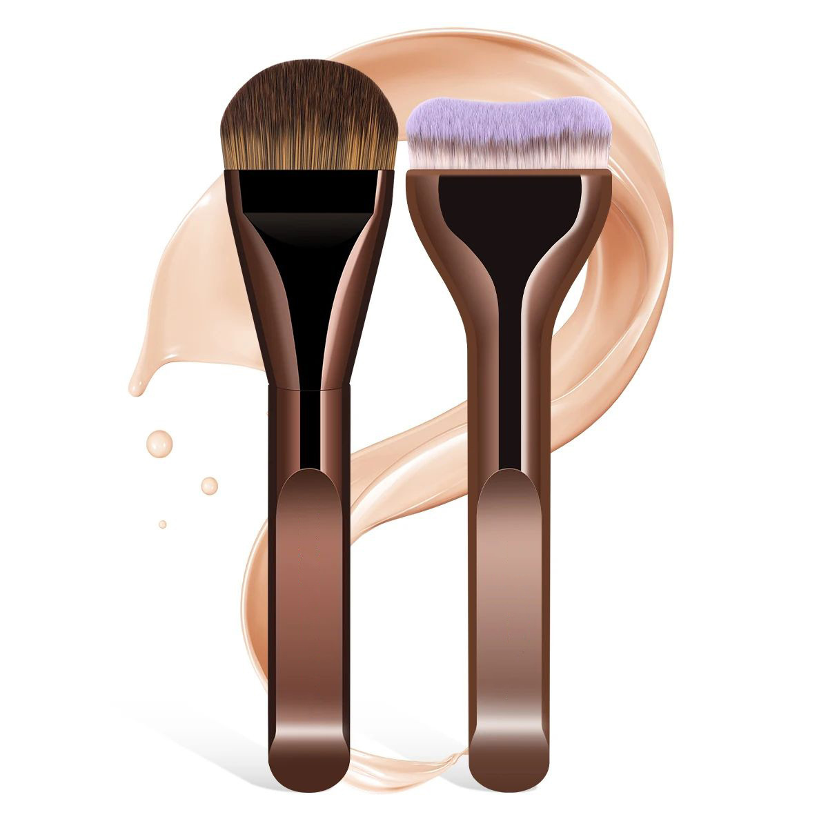 New 2Pcs Professional Foundati - Beauty Makeup News review and price