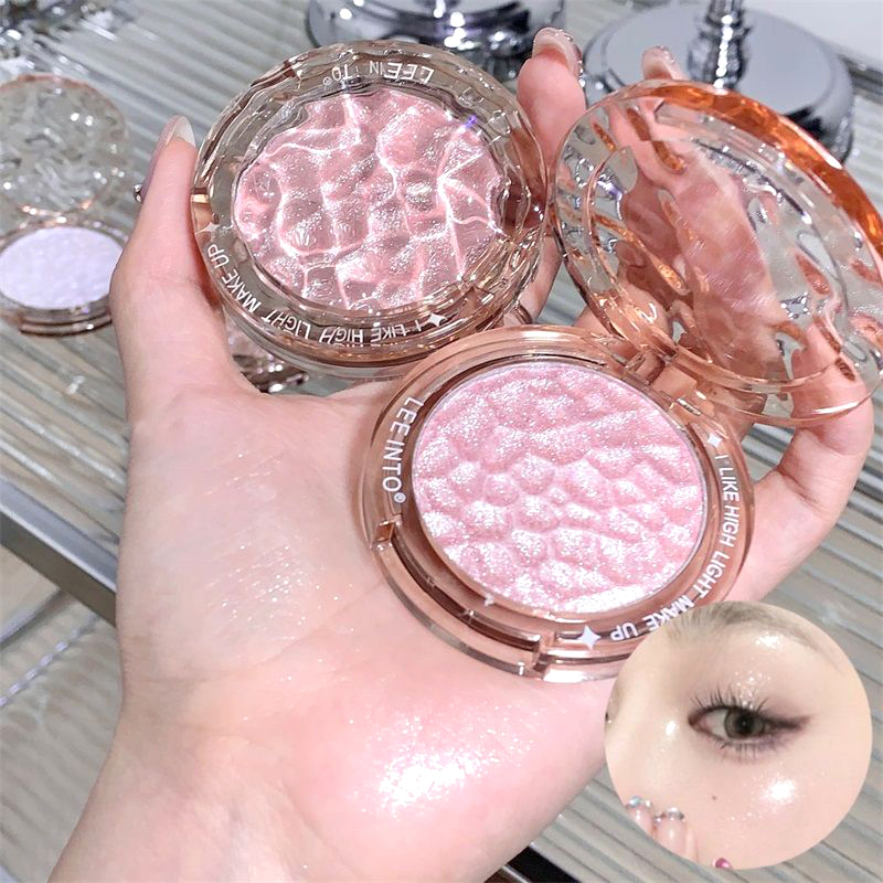 High gloss powder gloss glitte - Rare Beauty Makeup Highlighter review and price