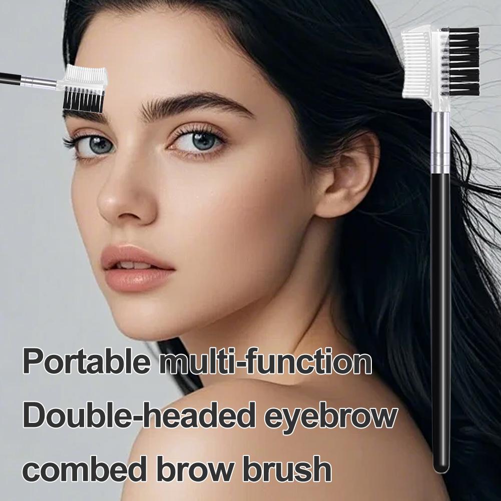 Dual-Headed Eyebrow Comb Makeu - Makeup Beauty Ro review and price