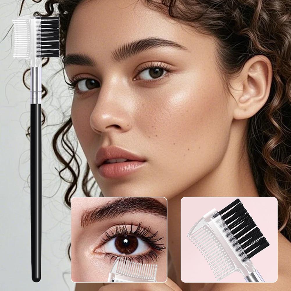 Dual-Headed Eyebrow Comb Makeu - Makeup Beauty Ro review and price