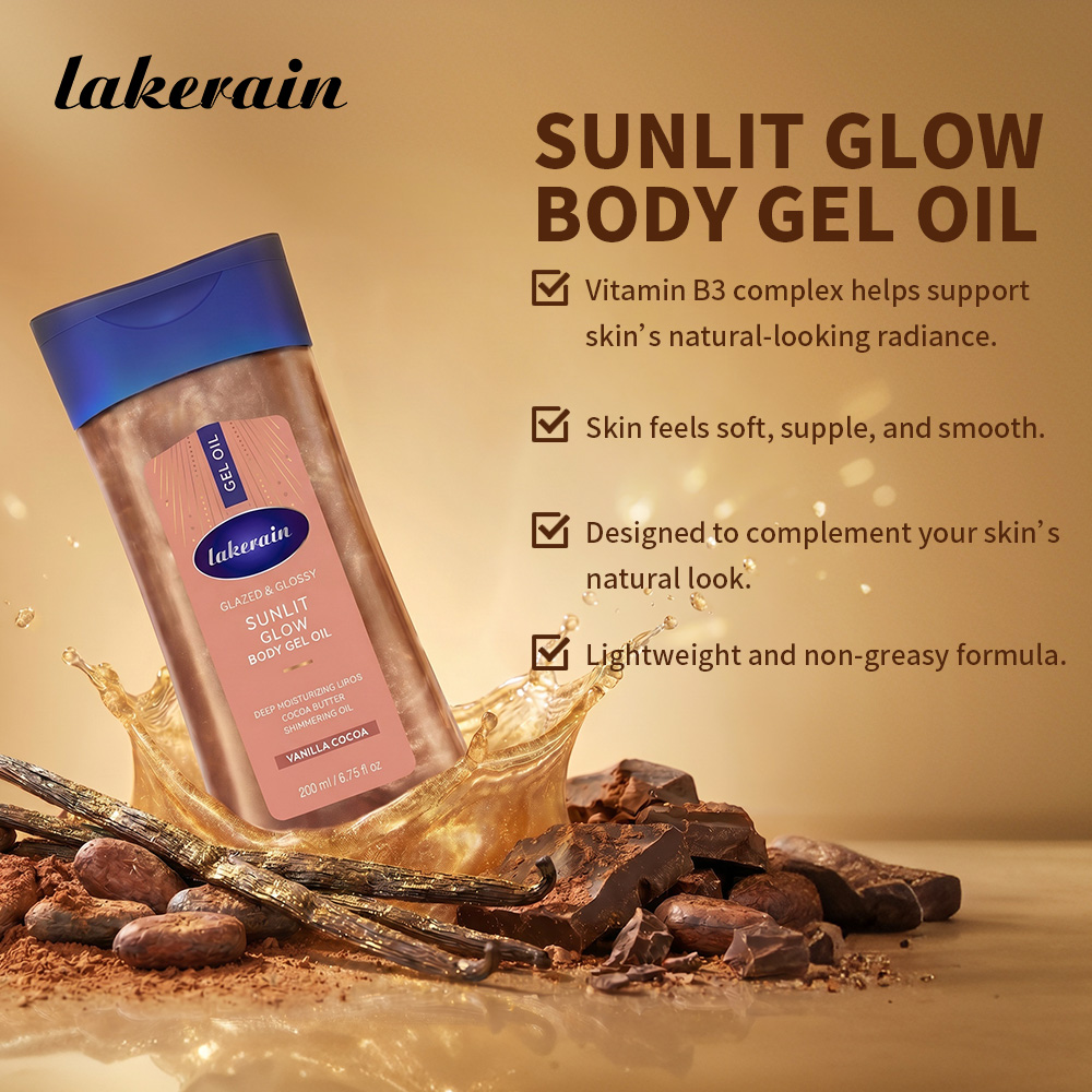 Radiant Body Gel Oil Vitamin B - Body Shimmer Lotion review and price