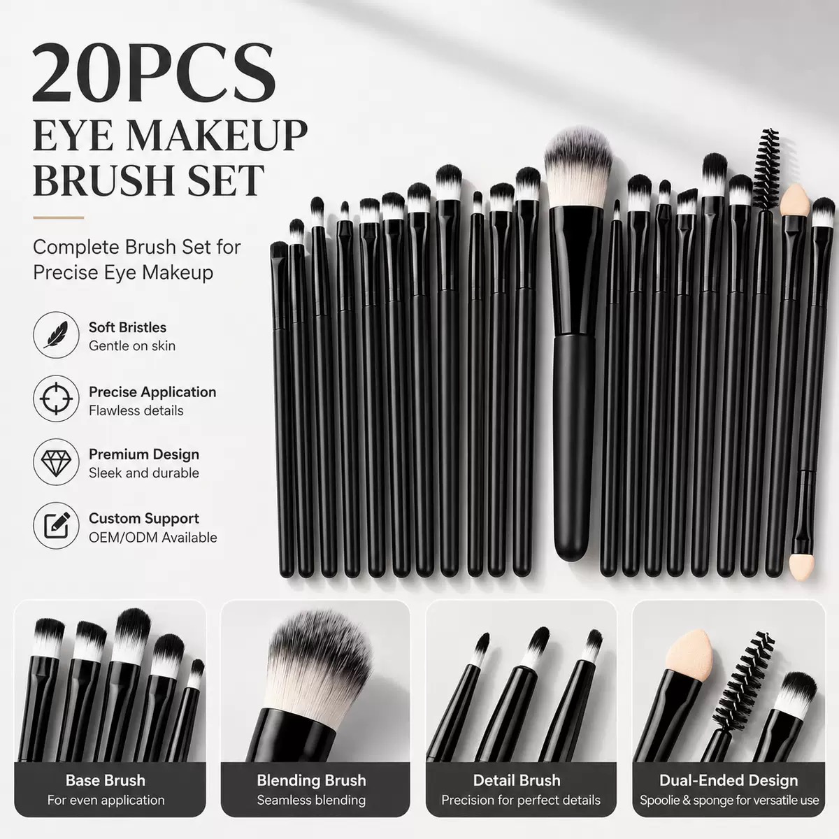 20Pcs Professional Makeup Brus - Makeup Beauty Ro review and price
