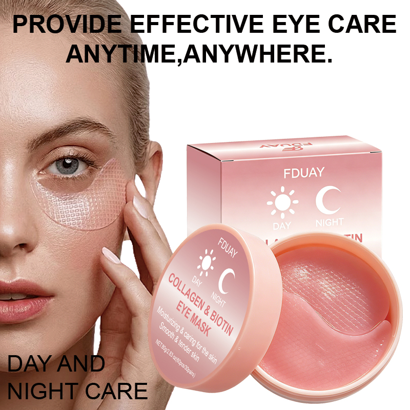 FDUAY Biotin Collagen Dual-Eff - Collagen Eye Patch review and price
