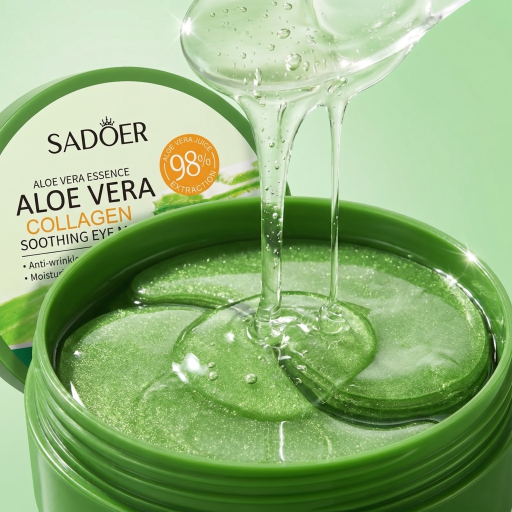 60pcs Aloe Vera Collagen Eye M - Collagen Eye Patch review and price